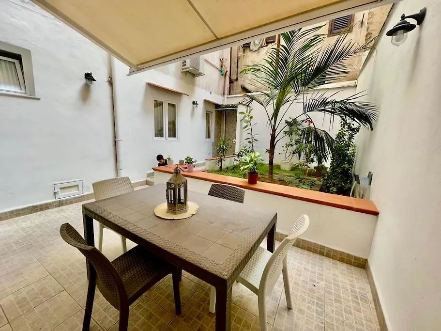Appartement Casa Meravigghia Terrazzo ,Giardino E Jacuzzi Palermo Italië